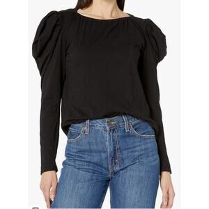 NWT Velvet by Graham & Spencer Women's Tracie Long Sleeve Ruched Shirt Size 1X